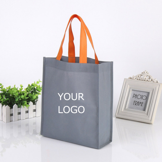 13.8" x 11.8" x 3.1” Promotional Non-Woven Tote Bags Party Gift Bag Goodie Treat Bags with Handles