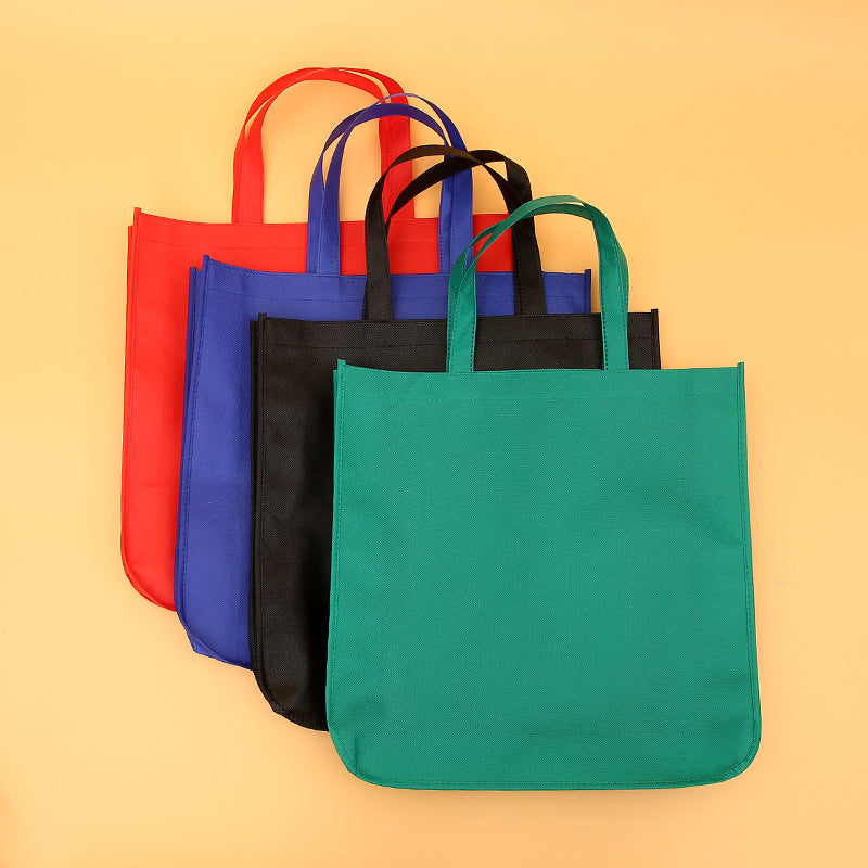 15.75"x15.75"x3.94" Non-woven Rounded Corner Tote Bag for Shopping