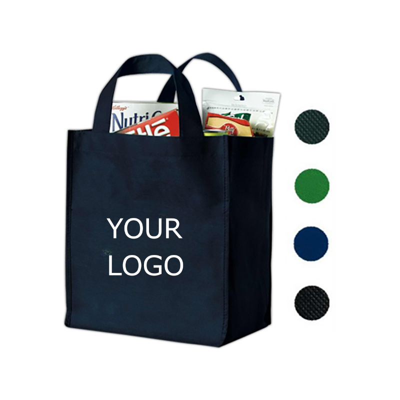 11.81"x15.75"x4.72" Reusable and Foldable Non-Woven Tote Bag for Shopping and Storage