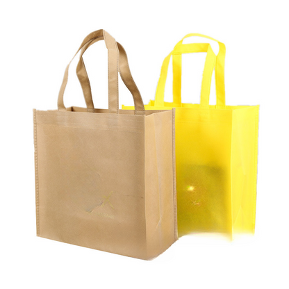 18" x 24" x 6" Custom Non-Woven Shopping Tote Bags with Handles