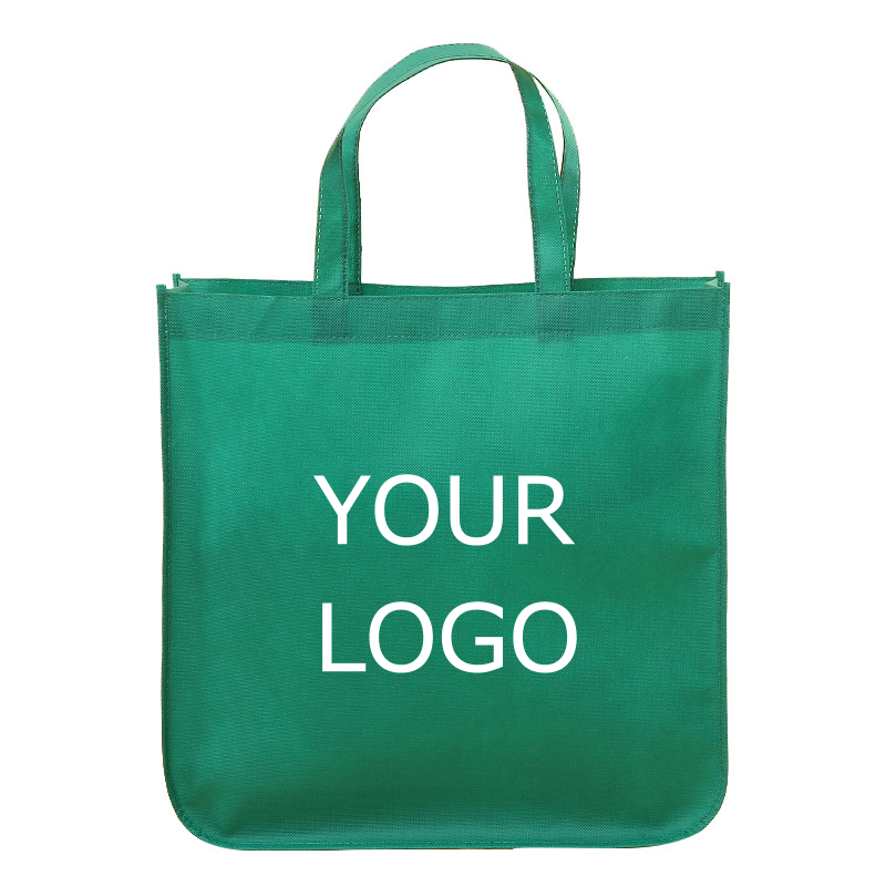 15.75"x15.75"x3.94" Non-woven Rounded Corner Tote Bag for Shopping