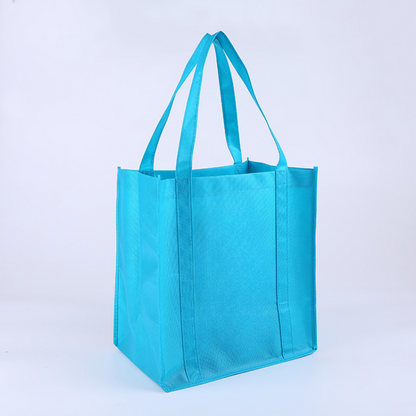 10"x 14"x 6" Promotional Tote Bag Non-woven Bag with Reinforced Handles