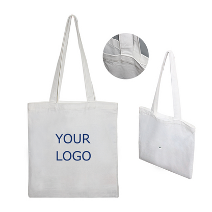 Eco-friendly Pure Cotton Super Soft Canvas Bag with Logo MOQ 1