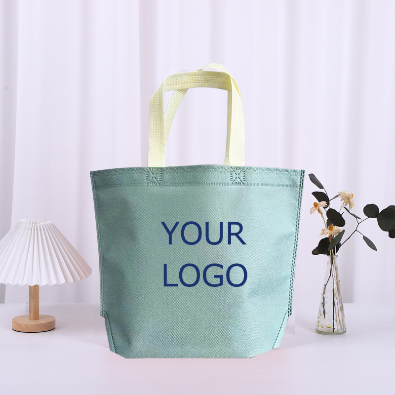 17.72"x14.17"x3.94" Promotional Tote Bag Non-woven Shopping Bag for Groceries