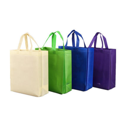 18" x 24" x 6" Custom Non-Woven Shopping Tote Bags with Handles