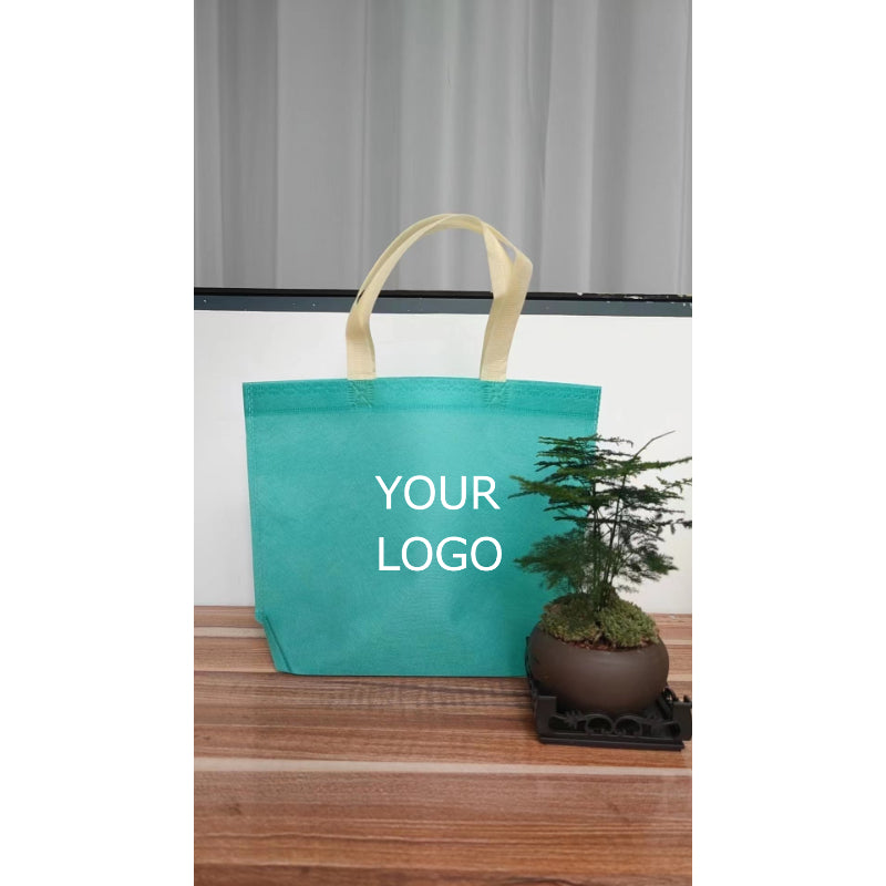 17.72"x14.17"x3.94" Non-woven Tote bag Reusable and Durable Grocery Shopping Bag