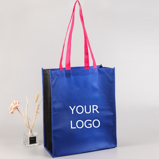 13.5"x 15"x 4.25" Custom Non-woven Tote Bag with Long Handles for Daily Use