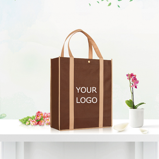 15.7" x 11.8" x 3.9" Large & Durable Heavy Duty Shopping Totes with Reinforced Handles