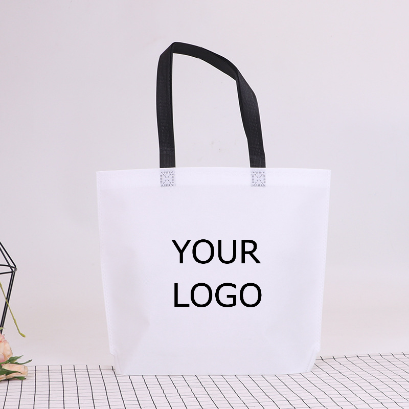 17.72"x14.17"x3.94" Promotional Tote Bag Non-woven Shopping Bag for Groceries