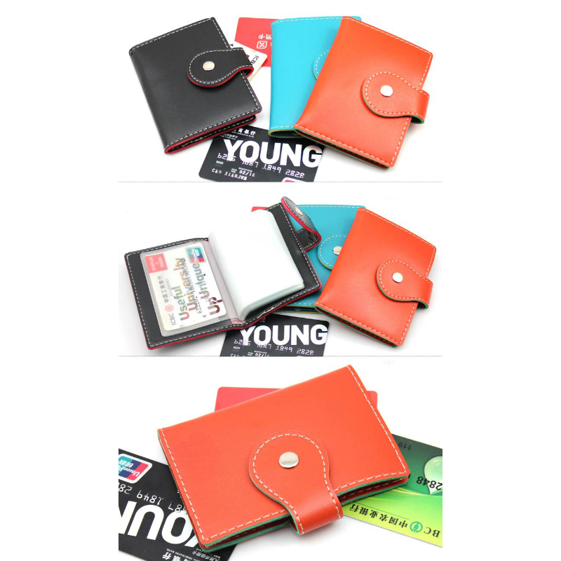 PU Card Holder Book MOQ 20