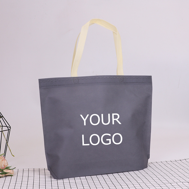 17.72"x14.17"x3.94" Promotional Tote Bag Non-woven Shopping Bag for Groceries