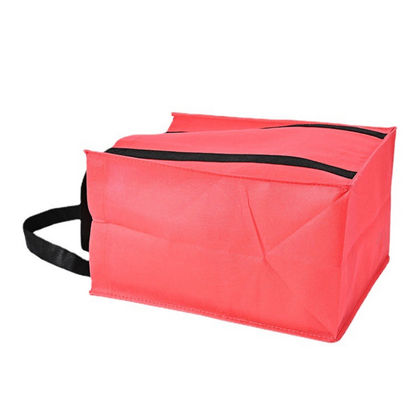 18"x 15"x 8" Promotional Non-woven Washable Foldable Shopping Bag with Reinforced Handles