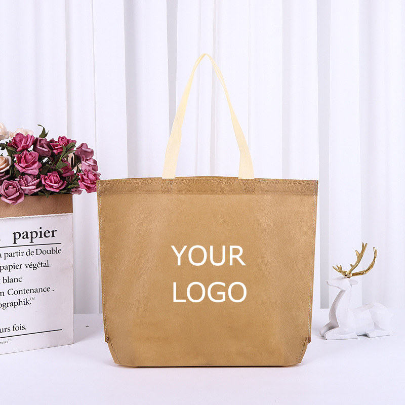 17.72"x14.17"x3.94" Promotional Tote Bag Non-woven Shopping Bag for Groceries