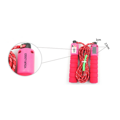 Skipping Rope with Eco-friendly EVA Made Handle, Rope Length 2.6M, MOQ 100