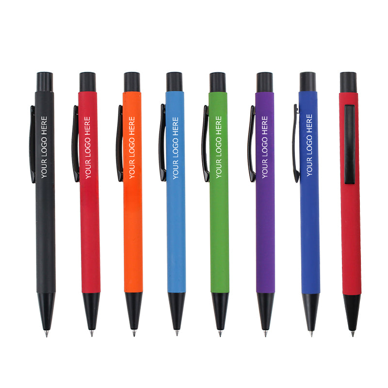 Retractable Metal Gel Pen, Aluminum Alloy Signature Pen, MOQ 10