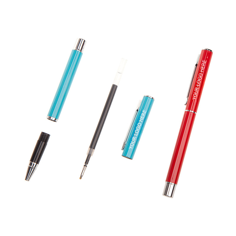 Metal Gel Pen, Great Design, Smooth Writing, 8 Colors, MOQ 10