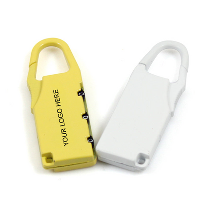 Mini Cartoon Bar Shaped Password Lock, 3-Digit Number Code Combination Padlocks for  Suitcases and Bags, MOQ 10