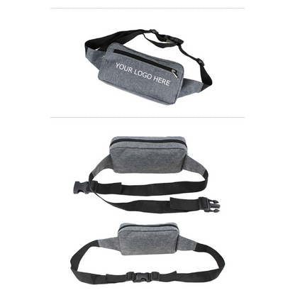 Adjustable Waterproof Square Fanny Pack, Crossbody Fanny Pack, Belt Bag with Adjustable Strap, MOQ 10