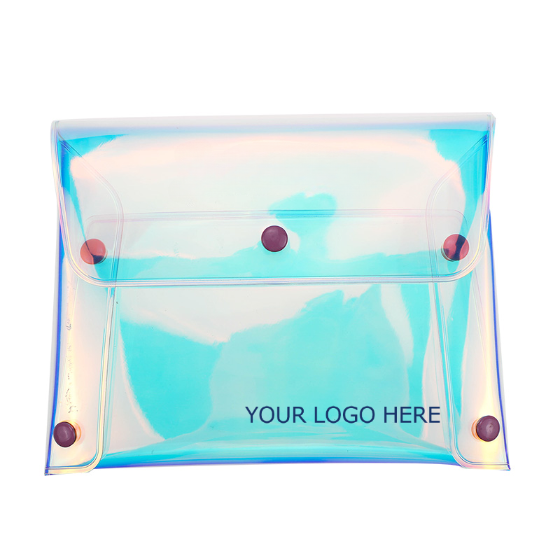 Laser Transparent Storage Cosmetic Bag for Travel MOQ 10