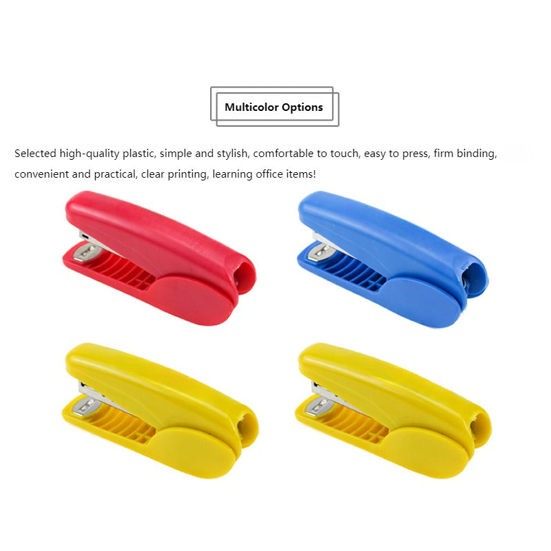 Multicolor Durable Plastic Desktop Stapler for Business Office MOQ 10