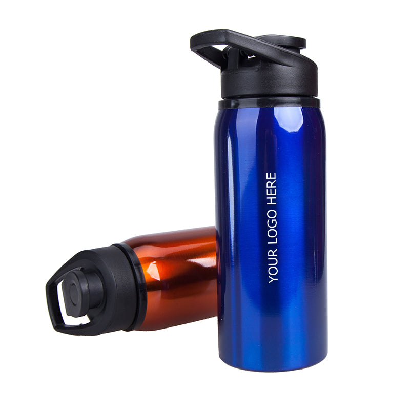 750ml Colorful Stainless Portable Sports Water Bottle, MOQ 10