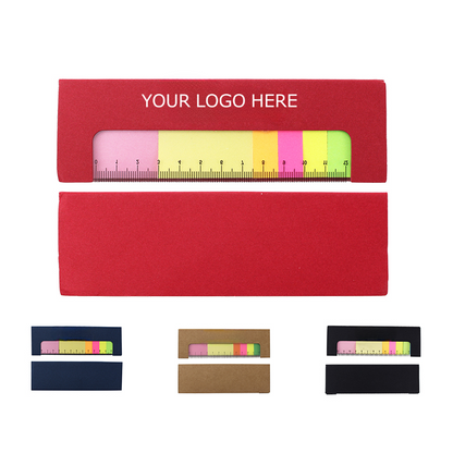 Sticky Pad, Ruler Holder, 6.3" x 2", MOQ 50