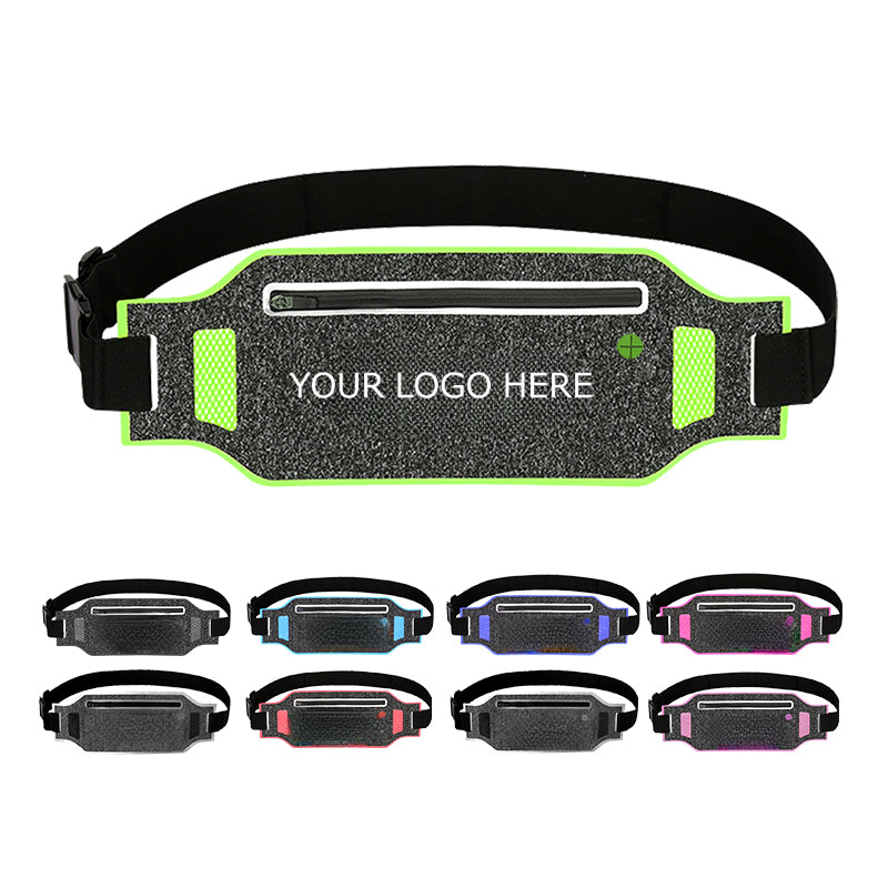 Ultra Thin Ultra Light Sports Fanny Pack, Exercise Waist Bag, MOQ 10