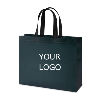 12.60"x10.24"x3.94" Lamination Non-woven Shopping Tote Bag Eco-friendly Storage Bag