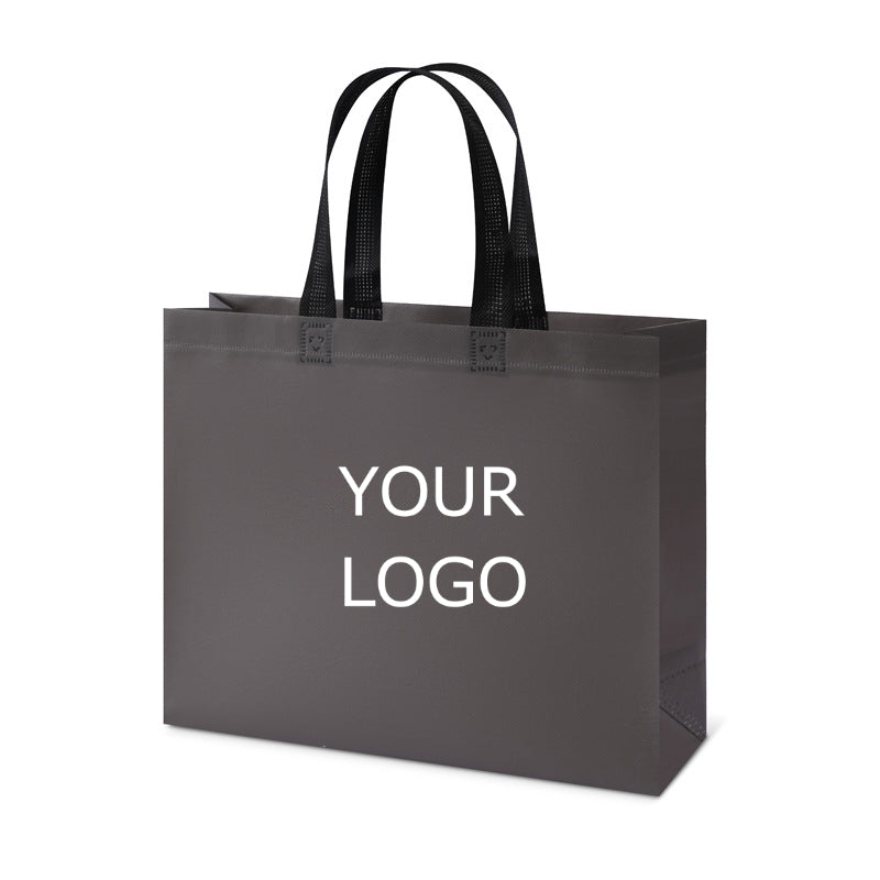 12.60"x10.24"x3.94" Lamination Non-woven Shopping Tote Bag Eco-friendly Storage Bag