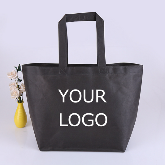 13" x 20" x 8" Environmentally Friendly Non-woven Tote Shopping Bag with Your Logo