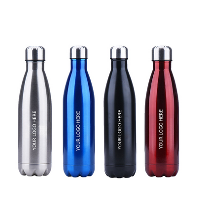 Creative Cola Shaped Thermos Water Bottle,   Insulated Vacuum Stainless Steel Sports Water Bottle for Hot or Cold Drinks, MOQ 10