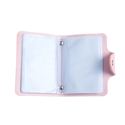 PU Credit Card Holder with 24 Card Slots,  Versatile Card Wallet, Portable, Lightweight, MOQ 20