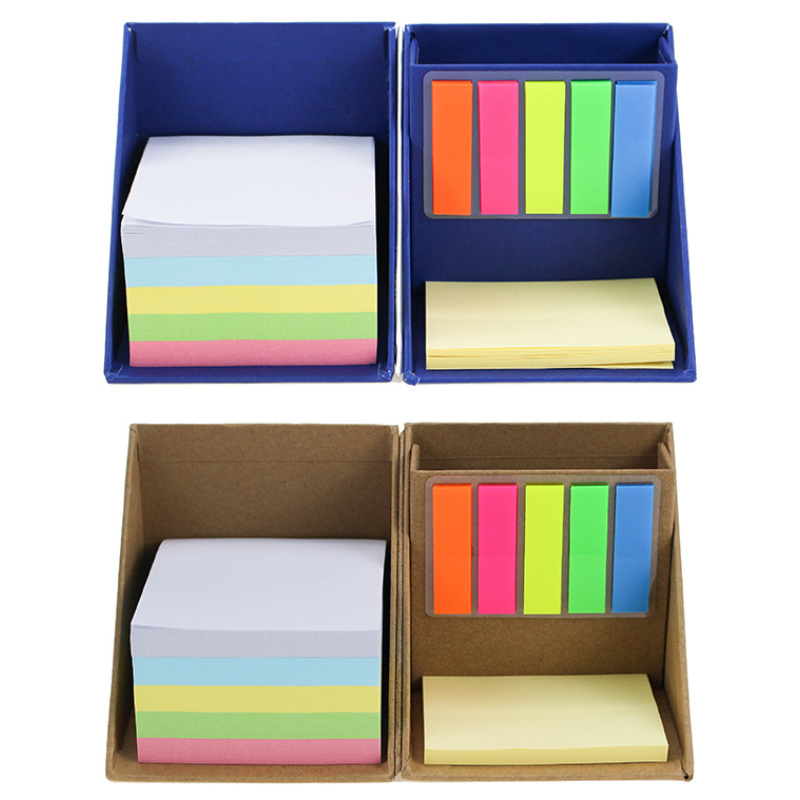 Sticky Notes Holder, Pen Holder, 3.5" x 3.5" x 3.5", Sticky Notes, MOQ 50