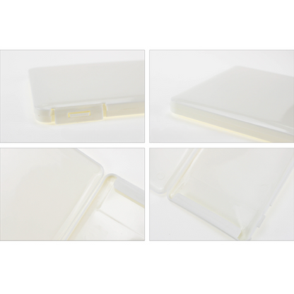 Mask Storage Case, Portable Plastic Storage Boxes, Pollution Prevention Dustproof Storage Boxes, 7.2" x 4.3" x 0.6", MOQ 10