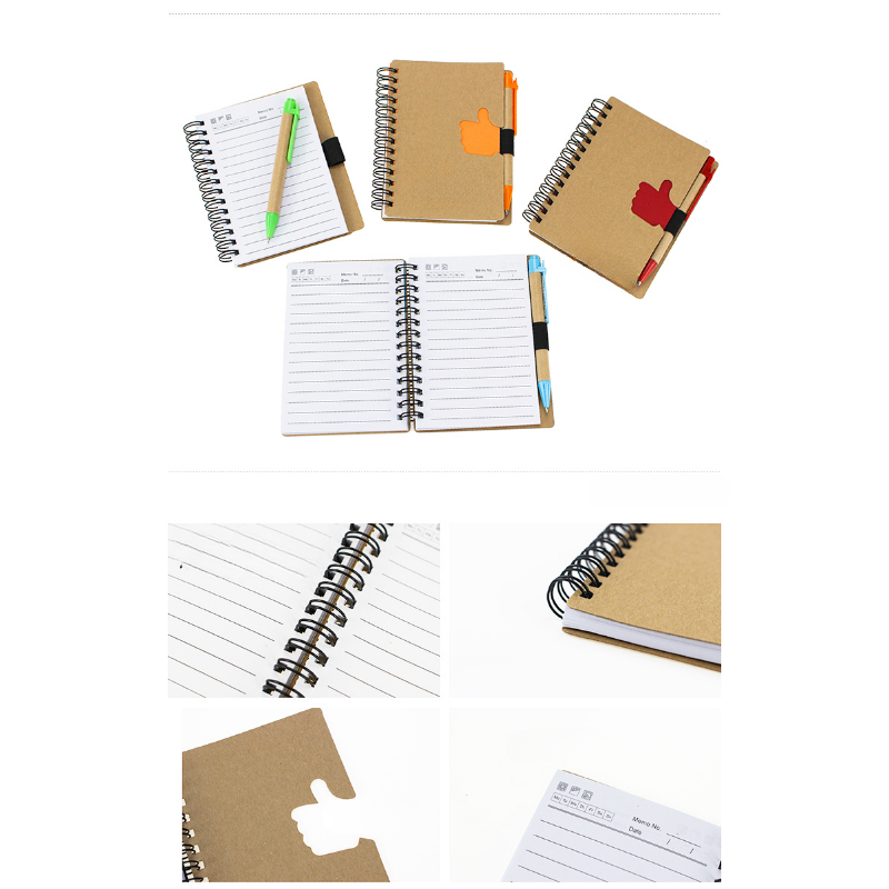 Mini Notepad with Thumb-up, a Pen included, 4" x 5", 70 Sheets, MOQ 50