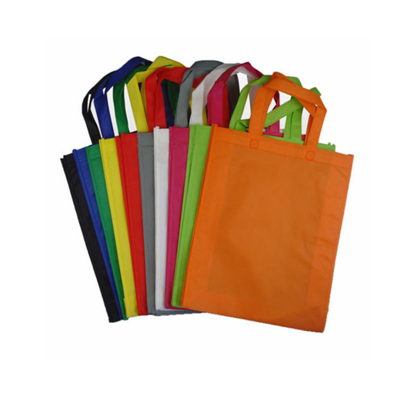 13.0" x 12.63" x 8.75” Durable Non-Woven Shopping Bag Heave Duty Tote Bag with Long Reinforced Handles