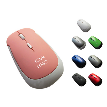 Ultra-Thin 2.4GHz Office Wireless Mouse with USB Receiver Compatible for Notebook, PC, Laptop, Computer, MacBook, MOQ 20