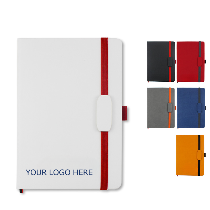 PU Cover Notebook, A5, 5.6" x 8.4", 92 Sheets, MOQ 10