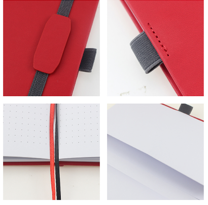 PU Cover Notebook, A5, 5.6" x 8.4", 92 Sheets, MOQ 10