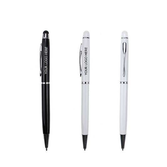 Luxury Metal Ballpoint Pen, Business Stylus Pen, MOQ 10