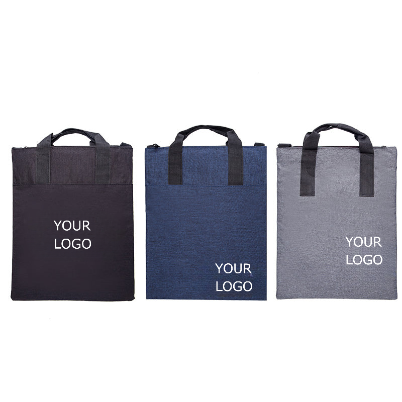 Business Tote Multilayer Bag Zippered Bag Large Capacity Bag MOQ 10