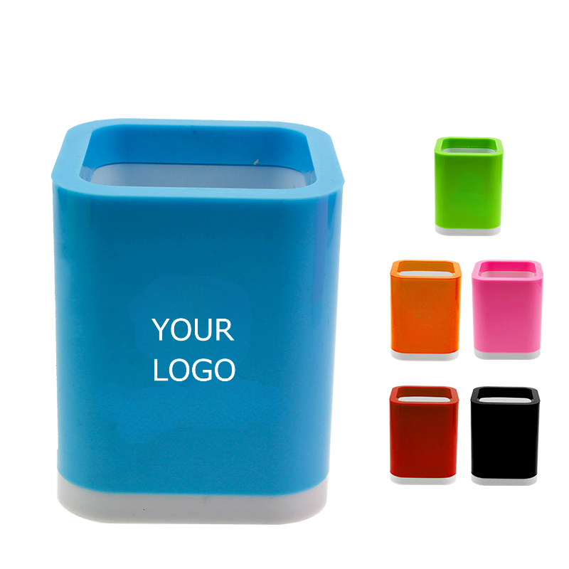 Multi-color Square Shaped Pen Holder MOQ 10