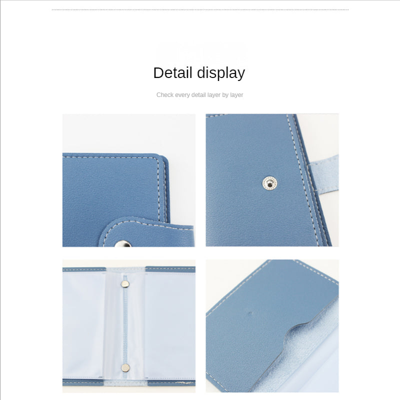 Top Quality PVC Business Card Organizer with 26 Card Slots, Portable Credit Card Protector, Card Wallet，MOQ 10