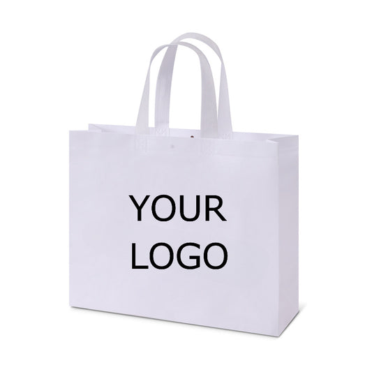 12.60"x10.24"x3.94" Lamination Non-woven Shopping Tote Bag Eco-friendly Storage Bag